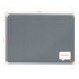 Tableau feutre 600x450mm premium plus nobo , gris