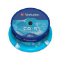 CD-R Verbatim - Extra Protection, 80 Min 700 Mo 52x, - 25 pièces en cloche