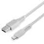 LINDY Câble USB Type A vers Lightning Blanc, 1m