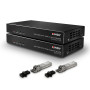 LINDY Kit Extender Fibre Optique HDMI 4K60, IR, RS232 & Audio, 300m 1000m