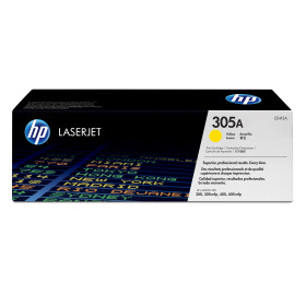 HP toner cartridge CE412A yellow ( No.305A )