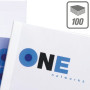 Couverture de reliure thermique  GBC Standard, A4 Blanc, 3mm (x100)