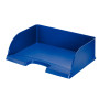 Corbeille a courrier paysage, leitz plus, jumbo, bleu