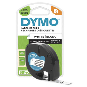 DYM RUB LETRA PLAST 12X4M N BLC S0721610