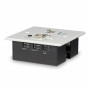 LINDY Plaque murale UK extender HDBaseT Cat.6 KVM HDMI 4K60 & Type C, 150m, émet