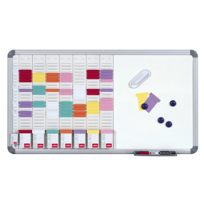 Planning office tboard 8 colonnes 24 fentes nobo