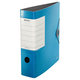 Classeur a levier 180° dos 82mm SOLID Leitz Bleu