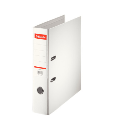 Classeur a levier a4 standard pp 75 mm esselte, blanc