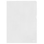 Chemise-coin esselte, lot de 10, transparent