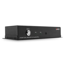LINDY Switch KVM Dual Head DisplayPort 1.2, 2 ports
