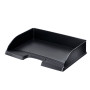 Corbeille a courrier paysage, leitz plus, noir