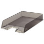 Corbeille a courrier europost esselte , translucide, fume