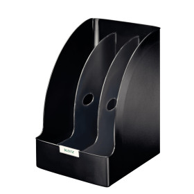 Porte-revues jumbo, leitz plus, noir