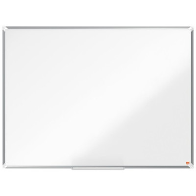 Tableau blanc emaille 1200x900mm premium plus nobo , blanc