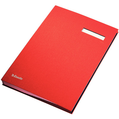 Parapheur 20 positions esselte, rouge