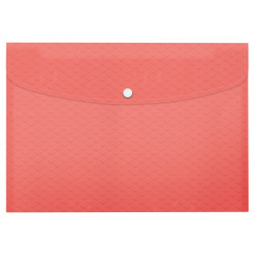 Trousse PP A4+  COLOUR'BREEZE Esselte, Lot de 3, Corail