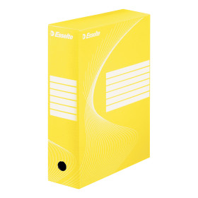 Boite d'archives 100mm Jaune BOXY VIVIDA Esselte , Jaune
