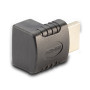 LINDY Adaptateur HDMI femelle vers HDMI mâle coudé à 90 dégrés vers le bas