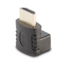 LINDY Adaptateur HDMI femelle vers HDMI mâle coudé à 90 dégrés vers le bas