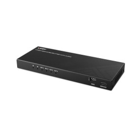 LINDY Splitter HDMI 8K60 avec Audio & Downscaling, 4 Ports