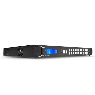 LINDY Matrice vidéo 8x8 HDMI 18G avec Scaler pour mur d'écran