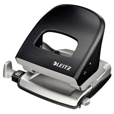 Perforateur de bureau en metal STYLE Leitz , Noir