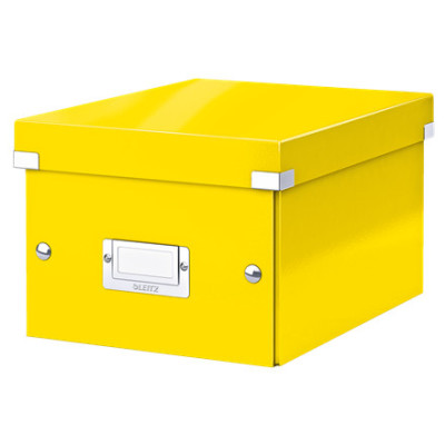 Petit format, leitz click & store wow leitz, jaune