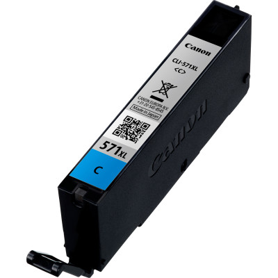Canon ink 0332c001 cli-571xlc cyan