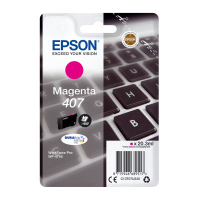 Epson 407 magenta c13t07u340