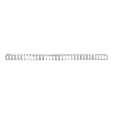 Peigne metallique A4 14mm WIREBIND GBC, Lot 100, Argent