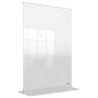 Porte affiche autoportant, PREMIUM PLUS Nobo en acrylique A3, Transparent