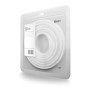 LINDY Câble réseau Plat Blanc Cat.6 U UTP, 3m