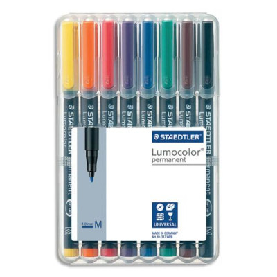 STD P/8 FEUT 0 1MM LUMOCOLOR 317 WP8