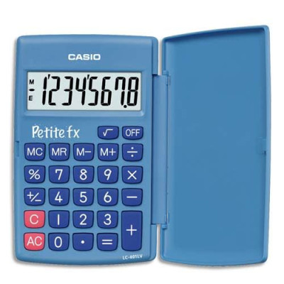 Casio calculatrice PETITE FX 4 Bleu