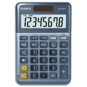CAS CALCUL BUREAU BL 8CH CSCALMS-88EM