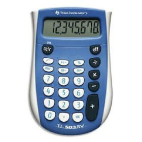 TEX CALCUL POCHE TI-503SV 503SV/FBL/11E1 289C EC
