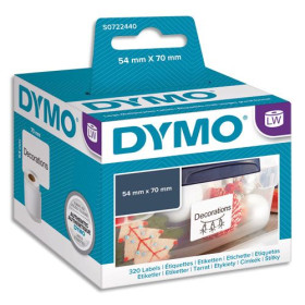DYM ROUL ETIQ DISQUETTE 54X70MM S0722440