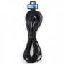 Rallonge secteur tripolaire noire - 10 m - 51022