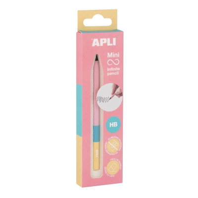 PACK CRAYON ETERNEL MINI HB TRICOL.ROSE
