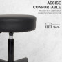 Tabouret à roulettes TOL