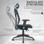 Fauteuil de bureau ALINE