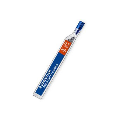STAEDTLER Mines pour porte-mines Mars micro carbone 0.5mm 2H