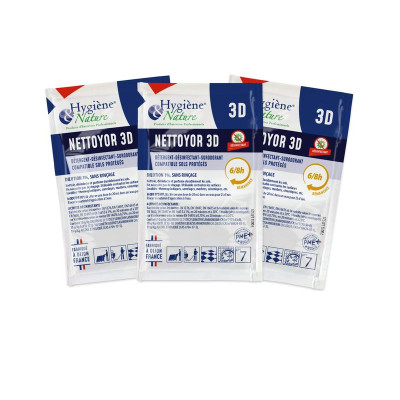 NETTOYOR 3D AMBIANCE - Carton 250 dosettes (CA)