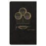 Flying Spirit Black carnet piqûre textile 7,5x12cm 48p ligné motifs assortis pap