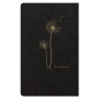 Flying Spirit Black carnet piqûre textile 7,5x12cm 48p ligné motifs assortis pap