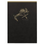 Flying Spirit Black bloc entoilé entête 14,8x21cm 140p détach. ligné motifs asso