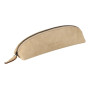 Flying Spirit trousse cuir vieilli Beige Triangulaire 18x4x4cm