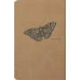Flying Spirit Kraft carnet piqûre textile 11x17cm 96p ligné motifs assortis papi