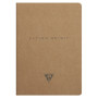 Flying Spirit Kraft carnet piqûre textile 14,8x21cm 96p ligné motifs assortis pa