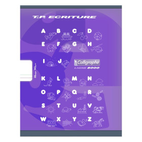 8000, T.P. Ecriture piqure 17x22 32p DL5mm+Uni 90g